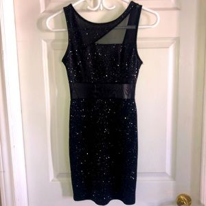 Sparkly/mesh mini dress
